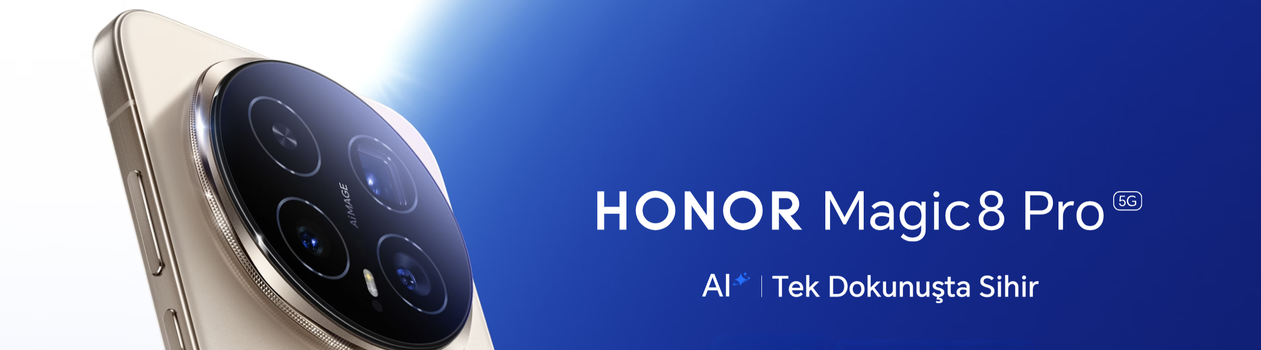 HONOR Magic8 Pro Türkiye’de Satışa Sunuldu.