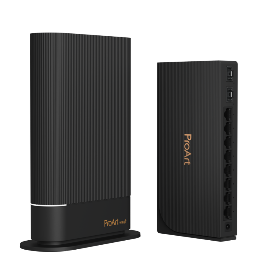 ASUS, ProArt PRT-BE5000 yönlendiricisini ve ProArt Switch PQG-U1080 anahtarını duyurdu.