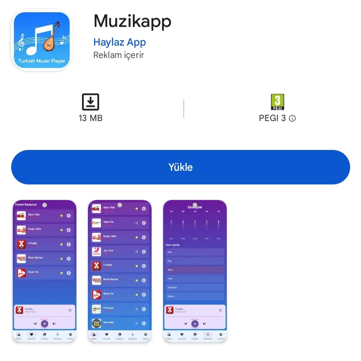 com.muzikapp uygulaması güncellendi