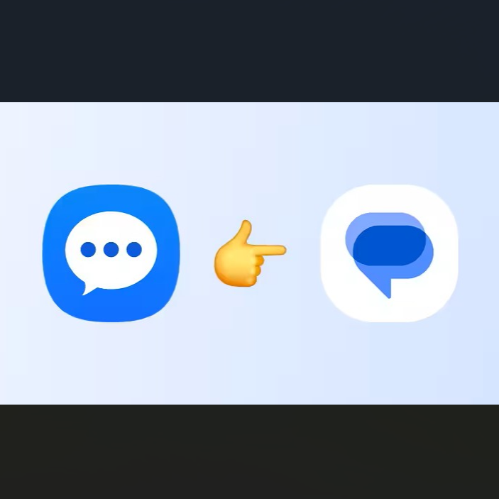 Samsung Mesajlar uygulaması Google Mesajlar olarak değişiyor.