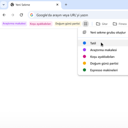 Google, Chrome için yeni özellikleri duyurdu.