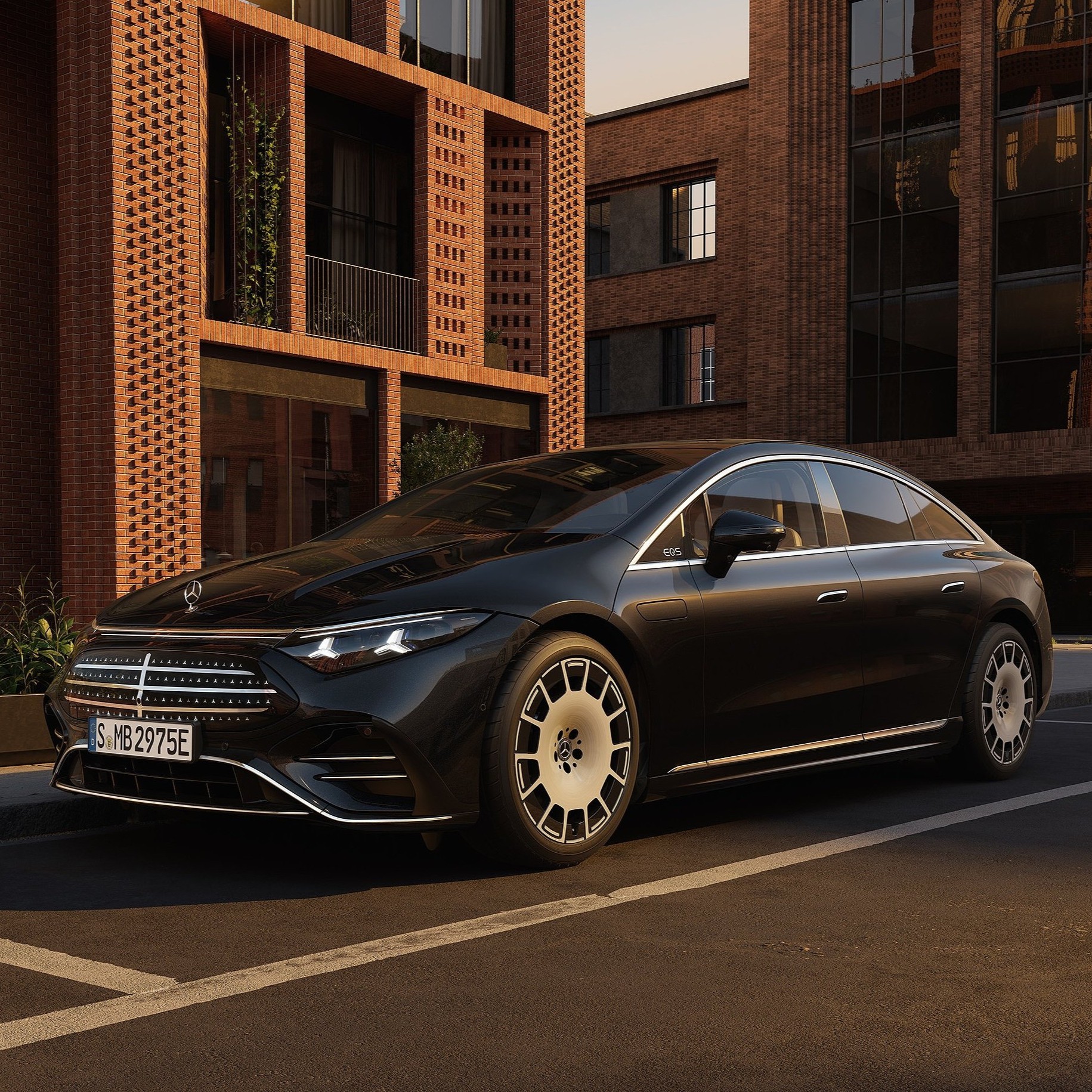 Yeni Mercedes Benz EQS ortaya çıktı.