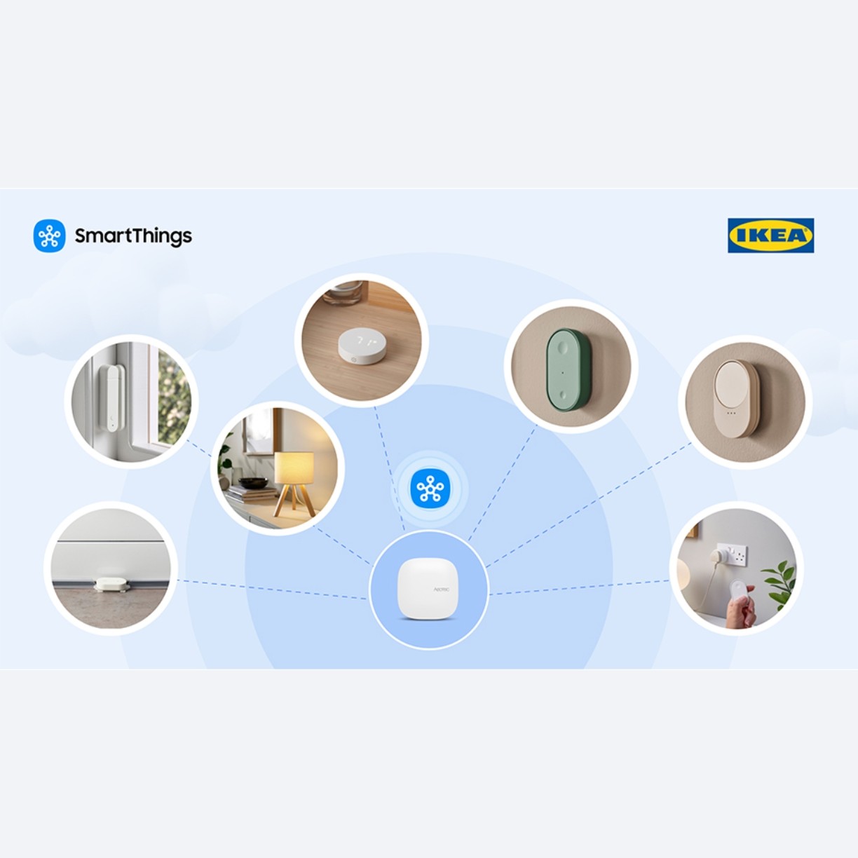 Samsung SmartThings, IKEA entegrasyonu ile ağını genişletiyor.